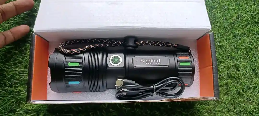 Sanford Super Bright Flashlight – White Laser LED Made in Japan